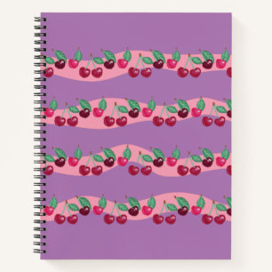 Cuaderno Pixel Cherries