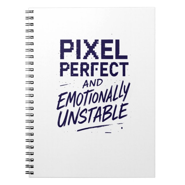 Cuaderno Pixel Perfect (Frente)