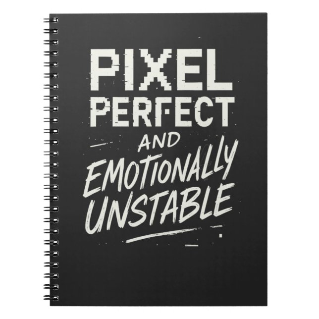 Cuaderno Pixel Perfect (Frente)