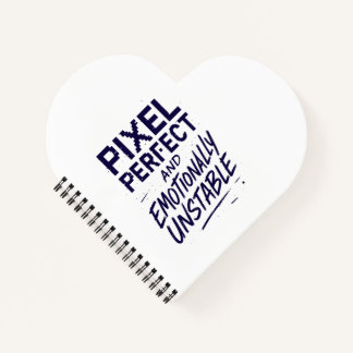 Cuaderno Pixel Perfect Heart