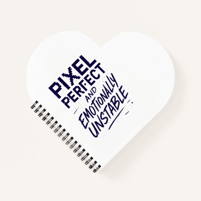 Cuaderno Pixel Perfect - Spiral Notebook (Anverso)