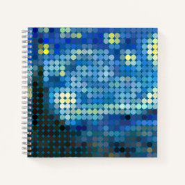 Cuaderno Pixeldot "Noche estrellada"