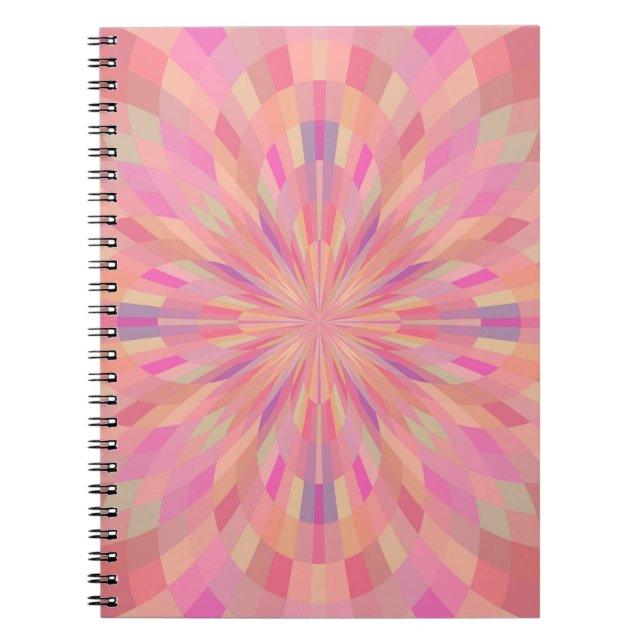 Cuaderno Pixeles rosados 2 (Frente)