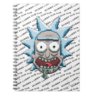 Cuaderno Pixelverse Rick Drooling Head