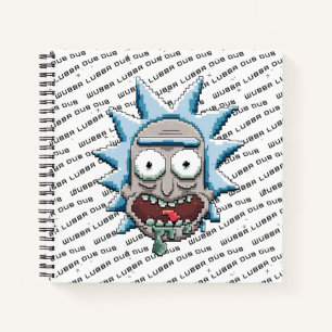 Cuaderno Pixelverse Rick Drooling Head