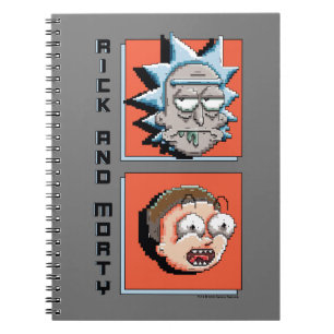 Cuaderno Pixelverse Rick y Morty Panel Graphic
