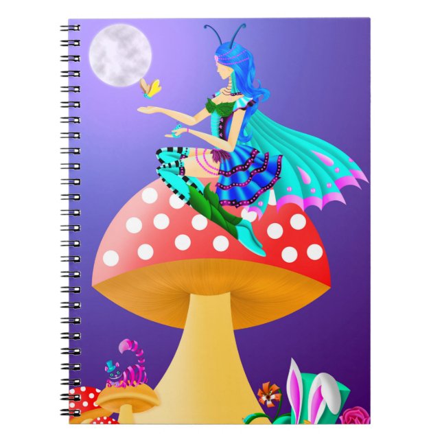 Cuaderno Pixie en Mushroom Wonderland (Frente)