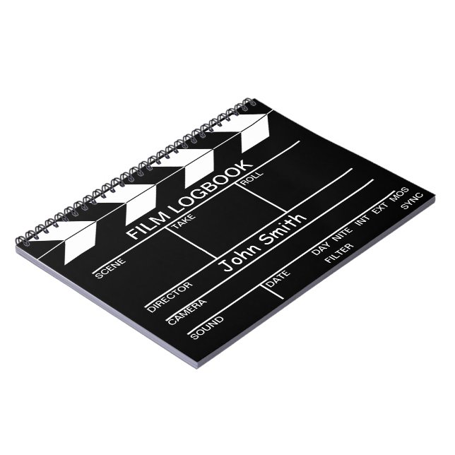 Cuaderno Pizarra de la película (Lado Izquierdo)