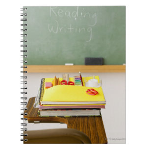 Cuaderno Pizarra en sala de clase