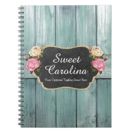 Cuaderno Pizarra rústica del país de los rosas lamentables