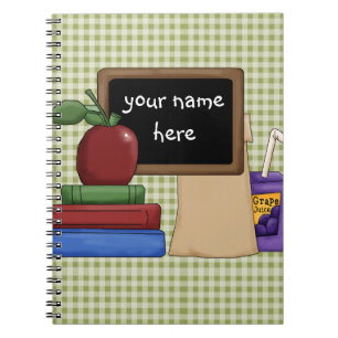 Cuaderno Pizarra y libros