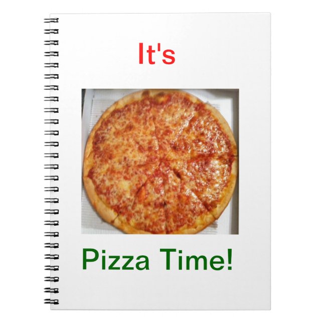 Cuaderno ¡Pizza! (Frente)