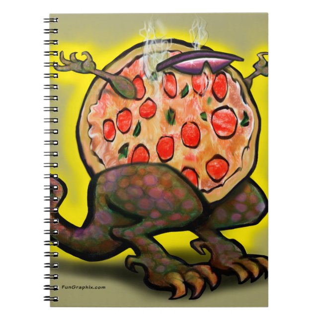 Cuaderno Pizza Beast (Frente)