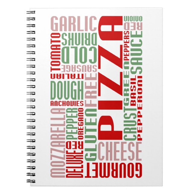 Cuaderno pizza chitChat (Frente)