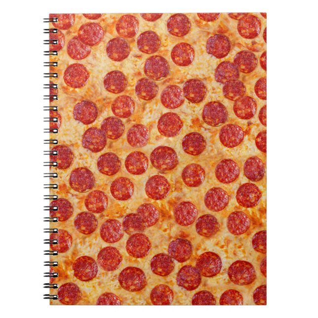 Cuaderno Pizza de pepperoni (Frente)