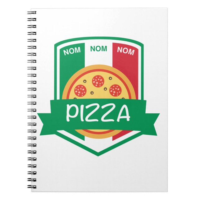 Cuaderno Pizza del nom de Nom (Frente)