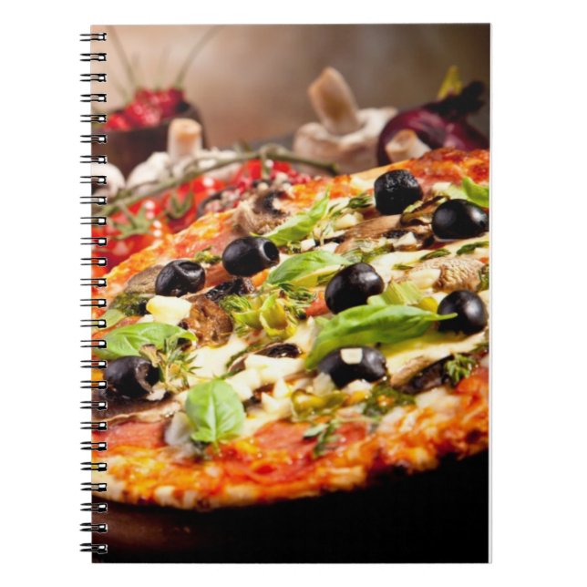 Cuaderno Pizza italiana fresca (Frente)