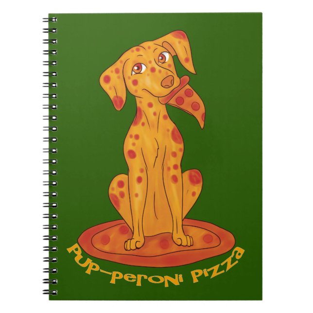 Cuaderno Pizza Puppy (Frente)