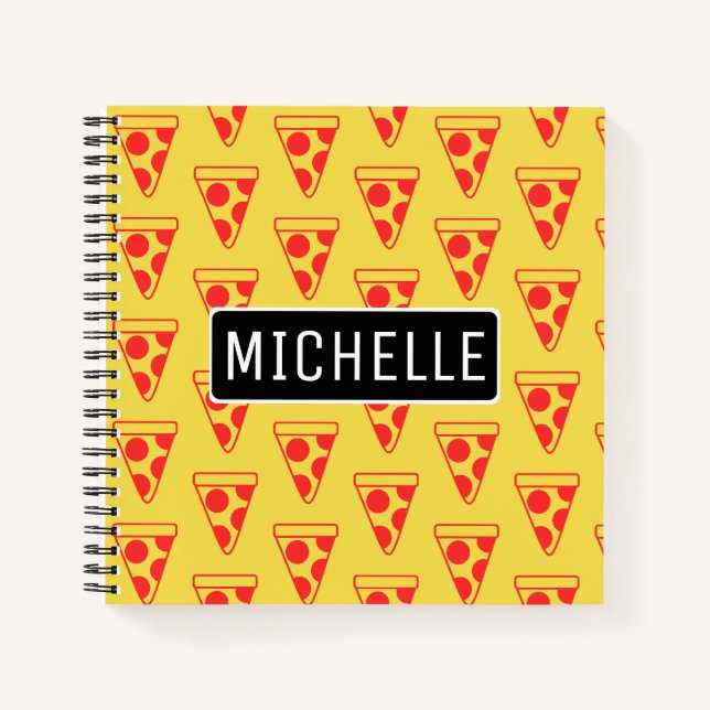 Cuaderno Pizza Slices Personalizadas (Anverso)