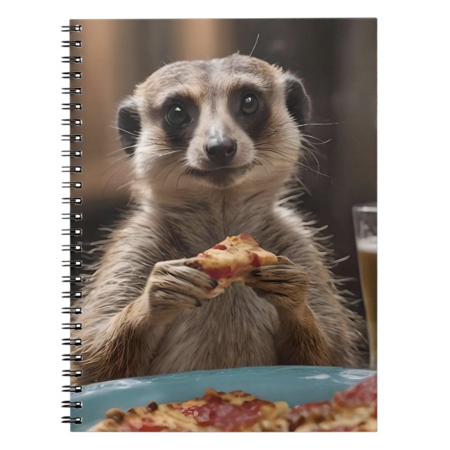 Cuaderno "Pizza y pinturas: Una escapada perfecta para toma (Frente)