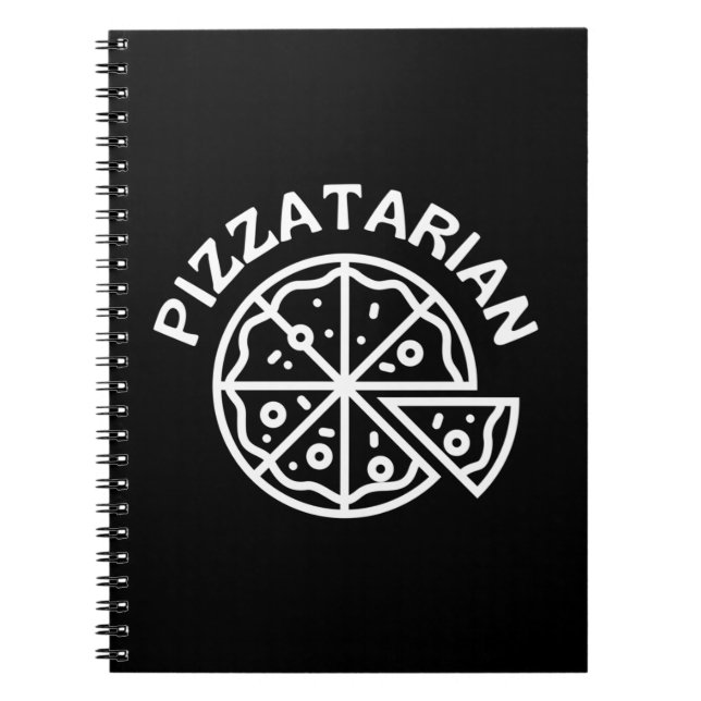 Cuaderno Pizzatarian Pizza (Frente)