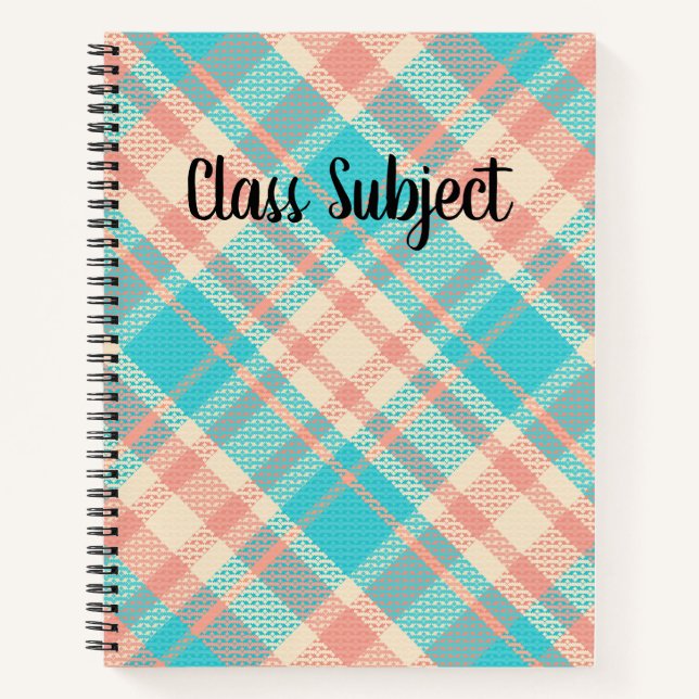 Cuaderno Placa de personalizable (Anverso)