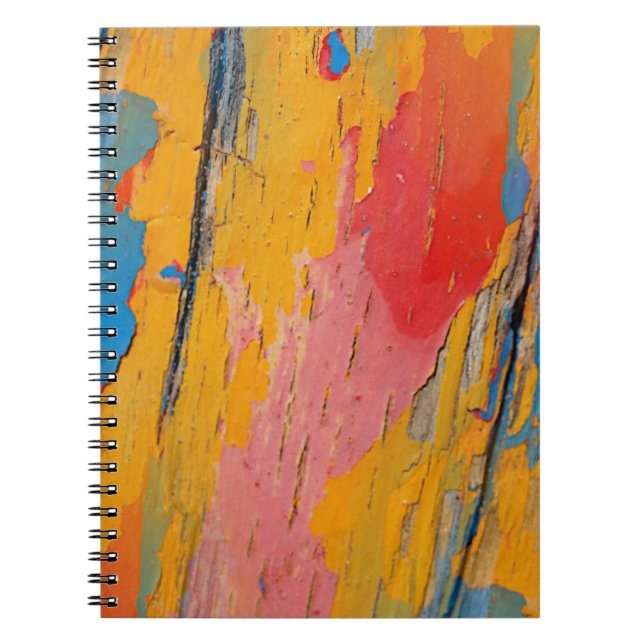Cuaderno Placa de pintura colorida (Frente)
