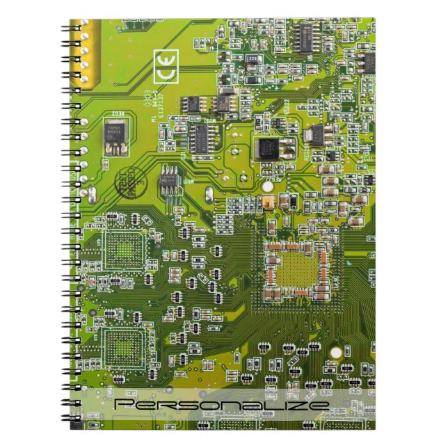 Cuaderno Placa del circuito impreso del conjunto del circui (Frente)