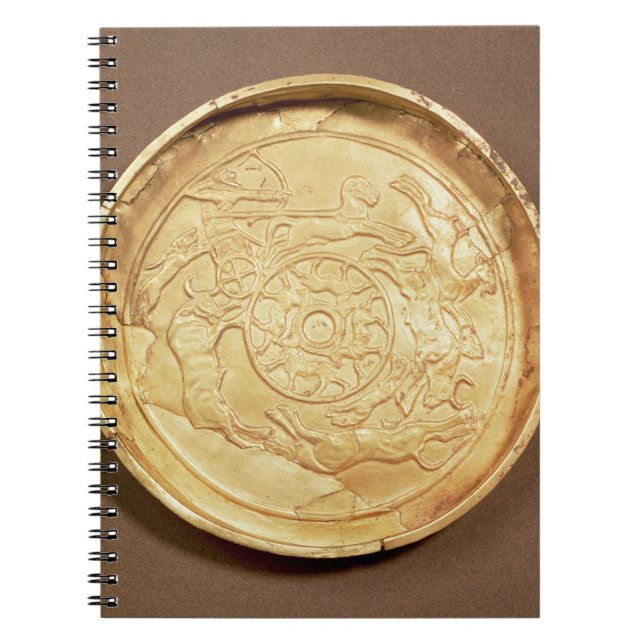 Cuaderno Placa (oro) (Frente)