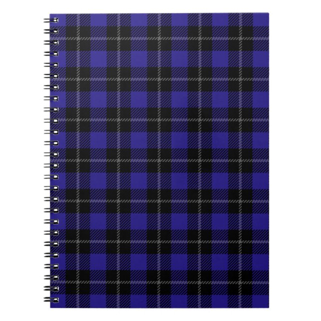 Cuaderno Placa real azul negro (Frente)