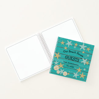 Cuaderno Placas de playa y clientes de Starfish