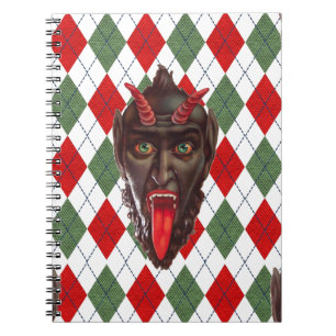 Cuaderno plaid navidades krampus