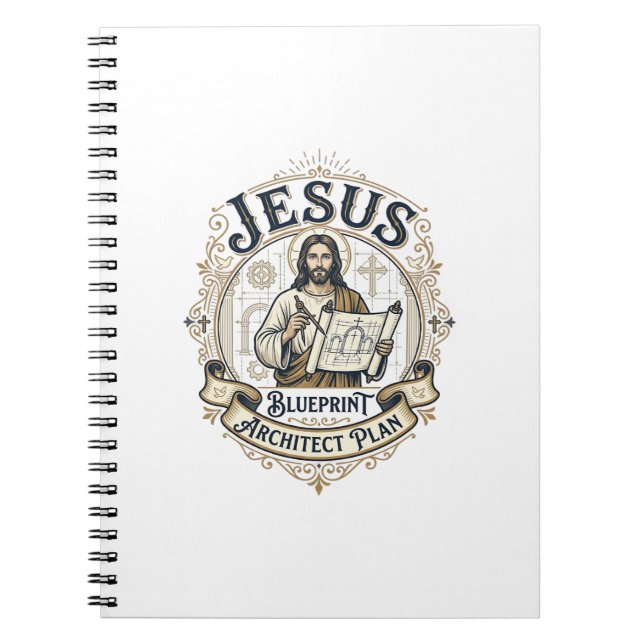 Cuaderno Plan Arquitecto Jesus Blueprint Plan Arquitecto Je (Frente)