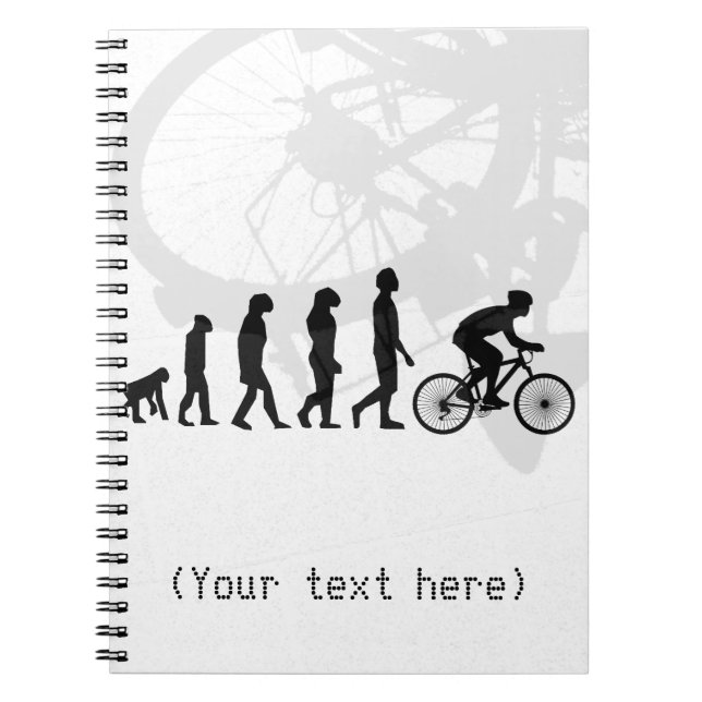 Cuaderno Plan de Evolución Humana de Ciclismo Moderno (Frente)