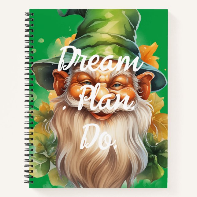 Cuaderno Plan Dream. Sí. Leprechaun (Anverso)