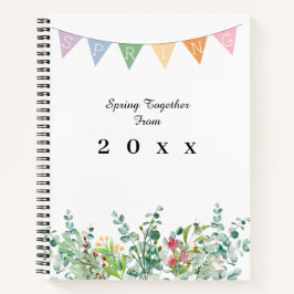 Cuaderno Plan Floral Primavera Juntos