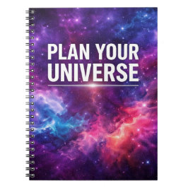 Cuaderno Plan Your Universe Galaxy Planner