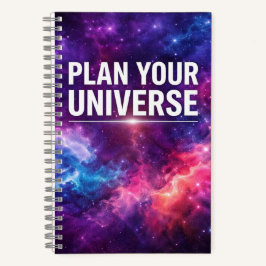 Cuaderno Plan Your Universe Galaxy Planner