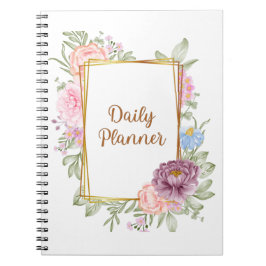Cuaderno Planeador diario sin fecha