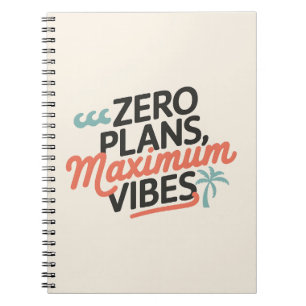 Cuaderno Planes cero, máximo de vibraciones