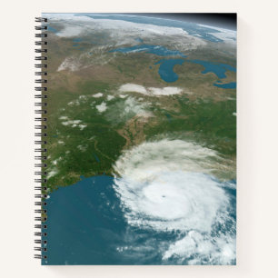 Cuaderno Planeta Panorámico Tierra Y Estados Unidos.