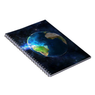 Cuaderno Planeta portátil Tierra