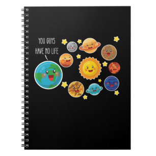Cuaderno Planeta Sin Vida Chistes Sistema Solar Divertido
