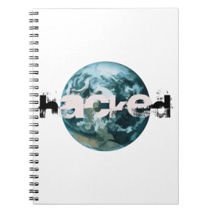 Cuaderno Planeta Tierra hackeada