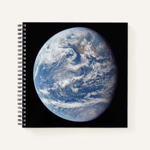 Cuaderno Planeta Tierra Tomada Por La Tripulación Apolo 11.