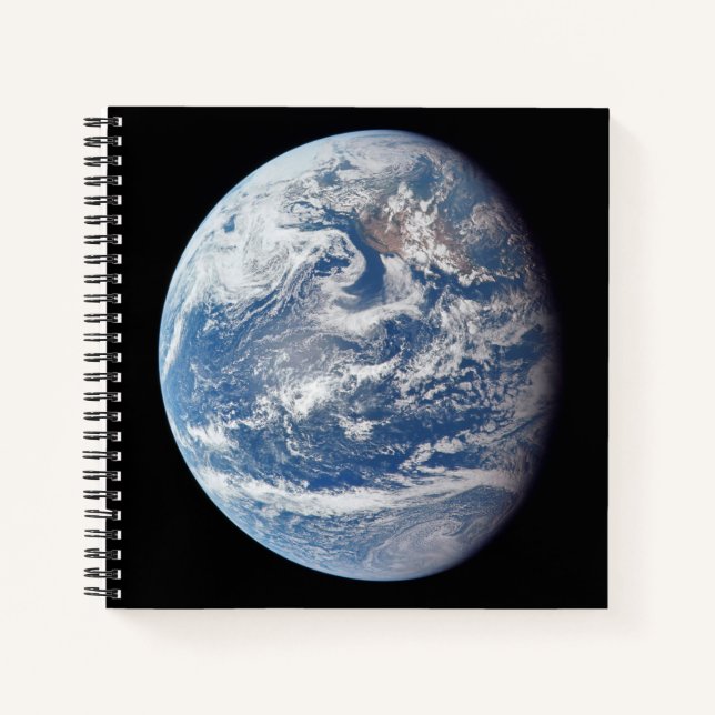 Cuaderno Planeta Tierra Tomada Por La Tripulación Apolo 11. (Anverso)