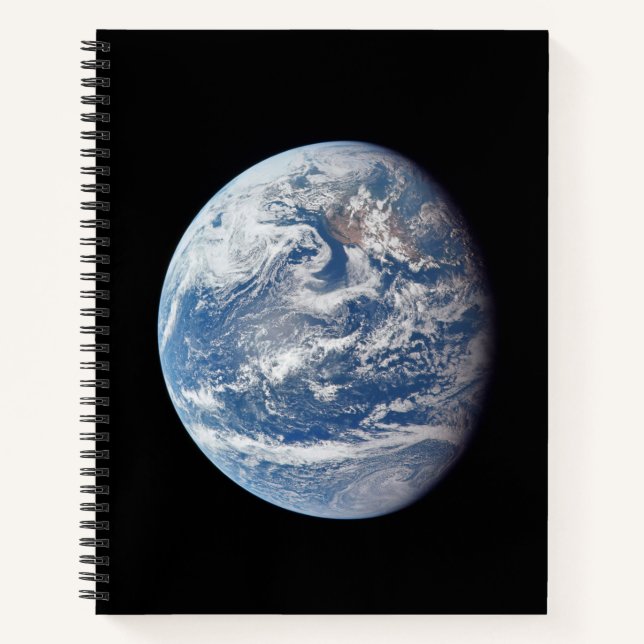 Cuaderno Planeta Tierra Tomada Por La Tripulación Apolo 11. (Anverso)