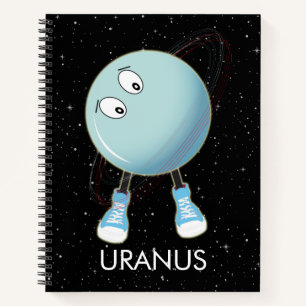 Cuaderno Planeta Urano & Estrellas
