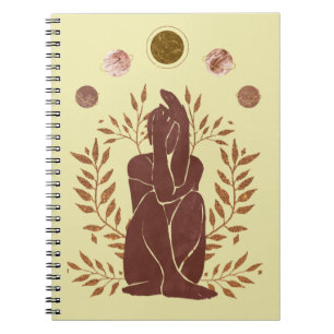 Cuaderno Planetas abandonados plantas humanas pensando en h