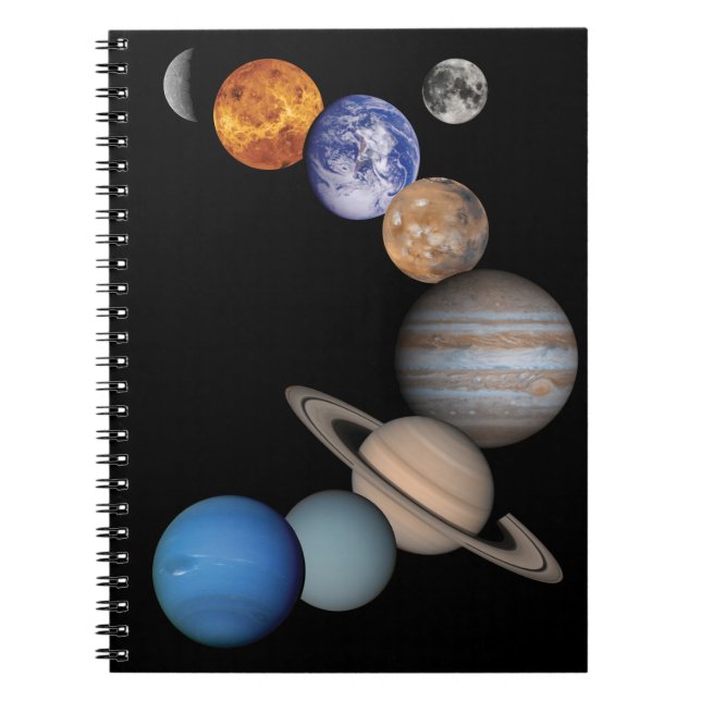 Cuaderno Planetas del sistema solar (Frente)